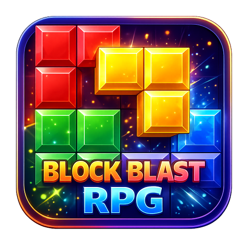 Block Blast RPG Logo