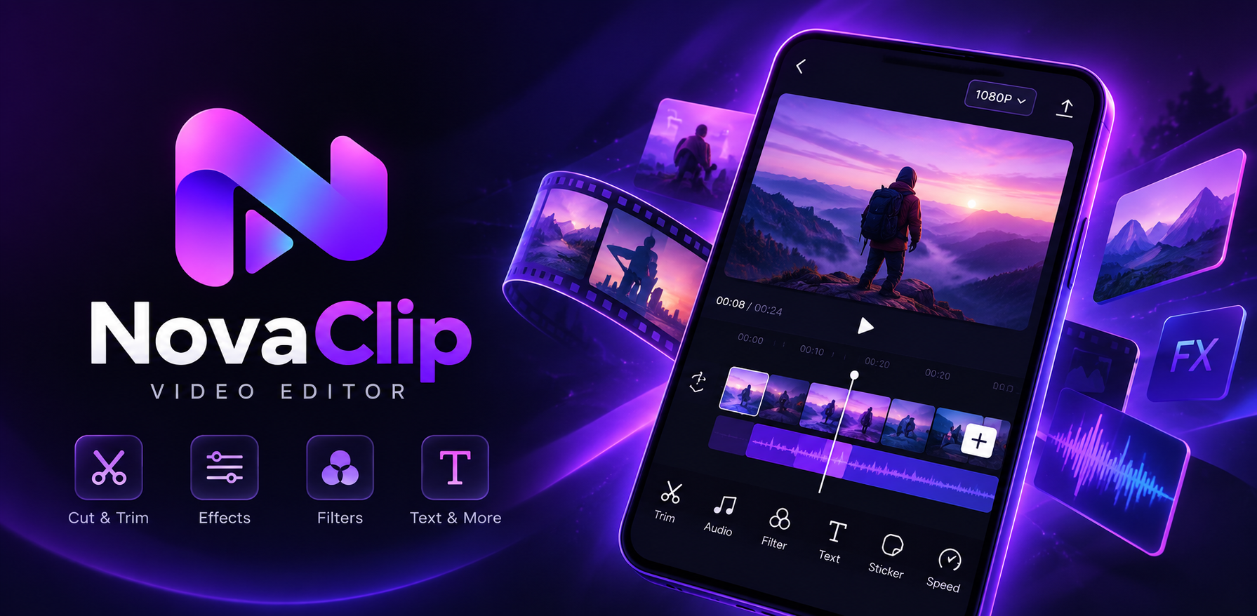 NovaClip - HD Video Editor